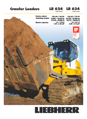 Utovarivači gusjeničari Liebherr LR 634