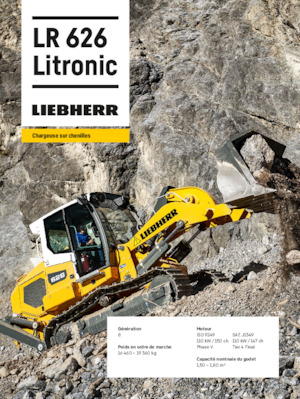 Utovarivači gusjeničari Liebherr LR 626 G8.0