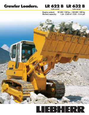 Utovarivači gusjeničari Liebherr LR 632 B