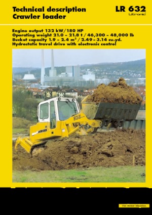 Utovarivači gusjeničari Liebherr LR 632