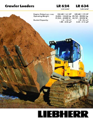 Utovarivači gusjeničari Liebherr LR 634