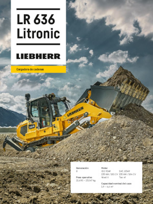 Utovarivači gusjeničari Liebherr LR 636 G8.0