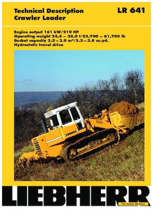 Utovarivači gusjeničari Liebherr LR 641