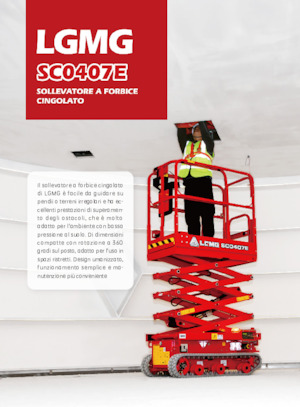 Dizalice na škare na gusjenicama LGMG  SC1532E