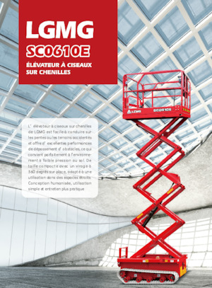 Dizalice na škare na gusjenicama LGMG  SC0610E