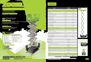 Dizalice na škare na gusjenicama Zoomlion ZS1216C