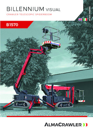 Teleskopska podizna platforma na kotačima Almac B1570 VISUAL ETS