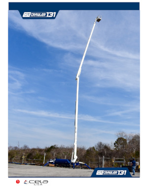 Teleskopska podizna platforma na kotačima CELA DT131 Spyder