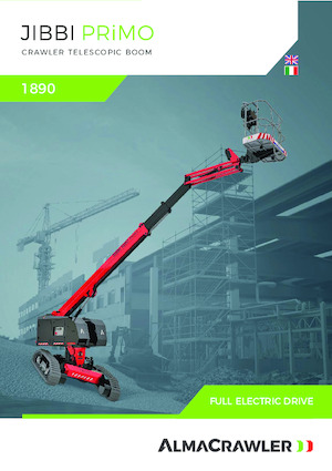 Teleskopska podizna platforma na kotačima Almac JIBBI 1890 PRiMO