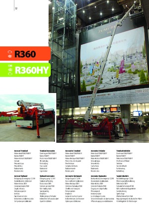 Teleskopska podizna platforma na kotačima Easy Lift R360