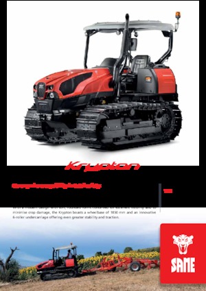 Traktori na gusjenicama SAME Krypton 115 