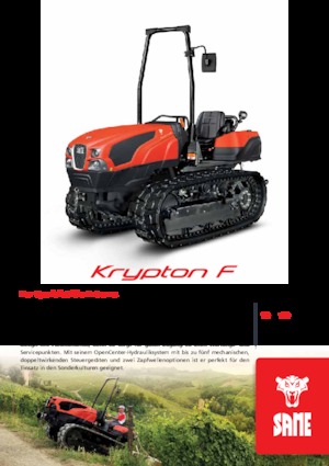 Traktori na gusjenicama SAME Krypton F 100 