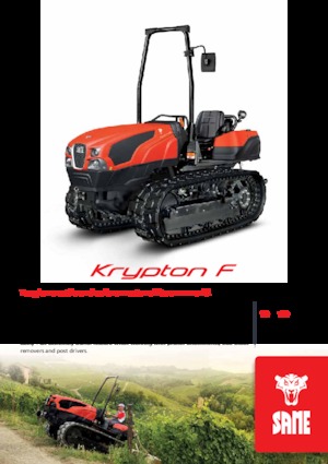 Traktori na gusjenicama SAME Krypton F 100 