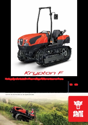 Traktori na gusjenicama SAME Krypton F 100 