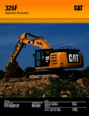 Bageri gusjeničari Caterpillar 326F L