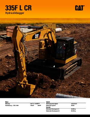 Bageri gusjeničari Caterpillar 335F L 