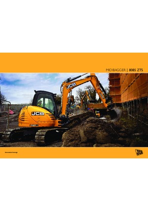 Bageri gusjeničari JCB 8085 ZTS