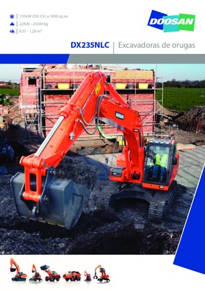 Bageri gusjeničari Doosan DX235NLC