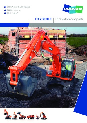 Bageri gusjeničari Doosan DX235NLC