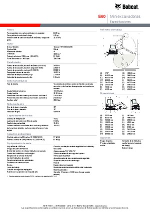 Bageri gusjeničari Bobcat E 60