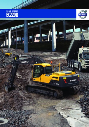 Bageri gusjeničari Volvo EC220DN