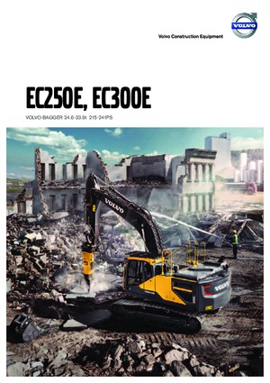 Bageri gusjeničari Volvo EC250EL