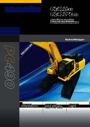 Bageri gusjeničari Komatsu PC490LC-11E0