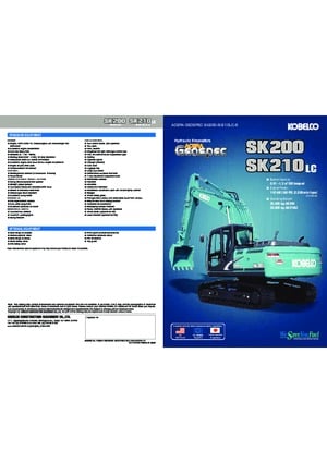 Bageri gusjeničari Kobelco SK 210 LC 9