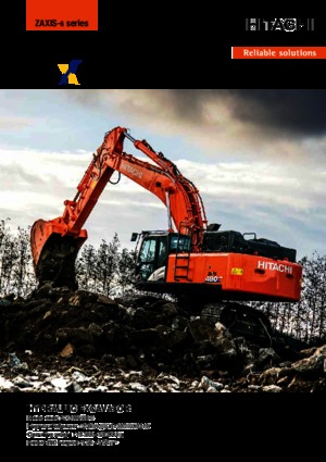 Bageri gusjeničari Hitachi ZX490LCH-6
