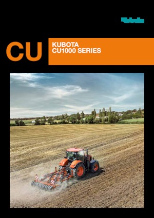 Kultivatori Kubota CU1600F RS