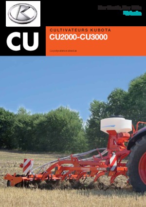 Kultivatori Kubota CU3300 AF