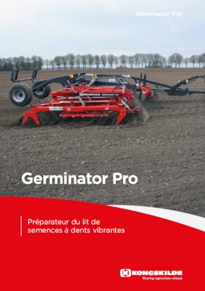 Kultivatori Kongskilde Germinator Pro 6200