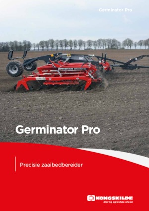 Kultivatori Kongskilde Germinator Pro 6200