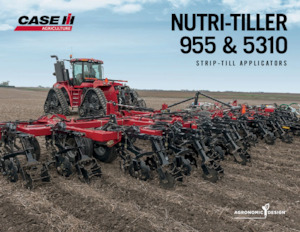 Kultivatori Case IH Nutri-Tiller 955 8-ROW