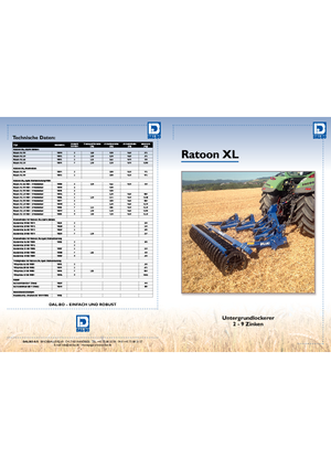Kultivatori DAL-BO Ratoon XL 190 NSH