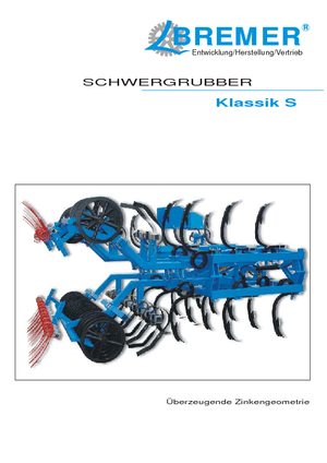 Kultivatori Bremer SHG 3/23 Klassik-S