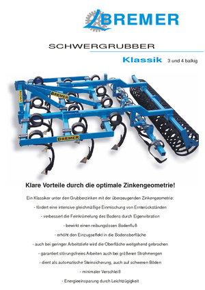 Kultivatori Bremer SHG 460/23