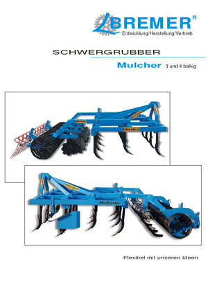 Kultivatori Bremer SHG 460/20