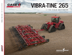 Kultivatori Case IH Vibra-Tine 265 S-Tine Double-Fold 36.6