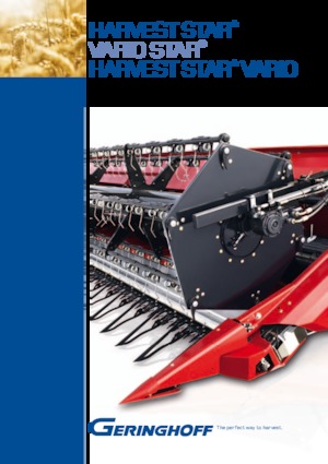 Strojevi za rezanje kombajna Geringhoff HVV 720