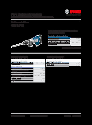 Čekići i razbijači za rušenje Bosch GSH 11 VC