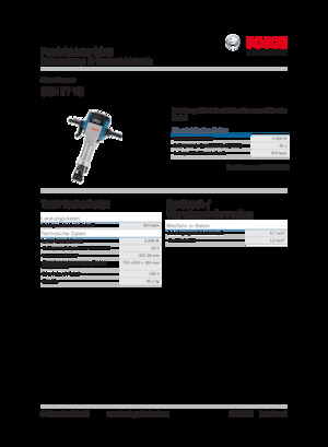Čekići i razbijači za rušenje Bosch GSH 27 VC