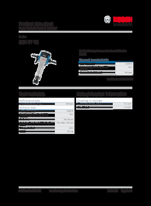 Čekići i razbijači za rušenje Bosch GSH 27 VC