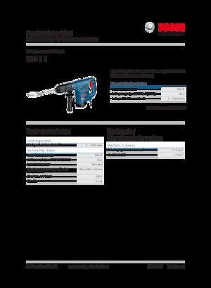 Čekići i razbijači za rušenje Bosch GSH 3 E