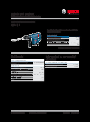 Čekići i razbijači za rušenje Bosch GSH 3 E