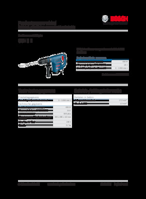 Čekići i razbijači za rušenje Bosch GSH 3 E