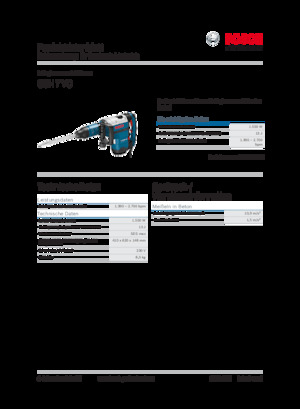 Čekići i razbijači za rušenje Bosch GSH 7 VC