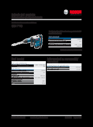 Čekići i razbijači za rušenje Bosch GSH 7 VC