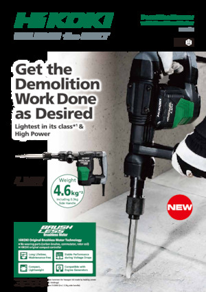 Čekići i razbijači za rušenje HiKOKI H41SE 