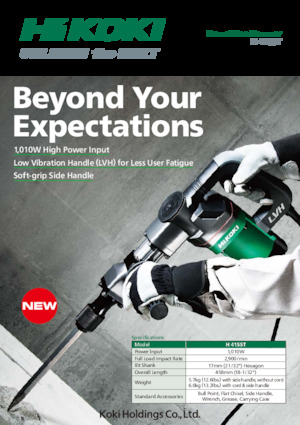 Čekići i razbijači za rušenje HiKOKI H41SST